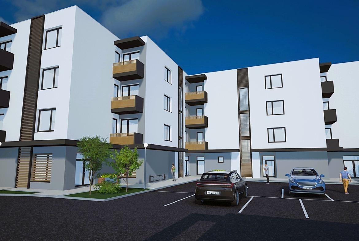 Projekt MORSKÉ OKO Sobrance – Obchodné priestory v centre mesta