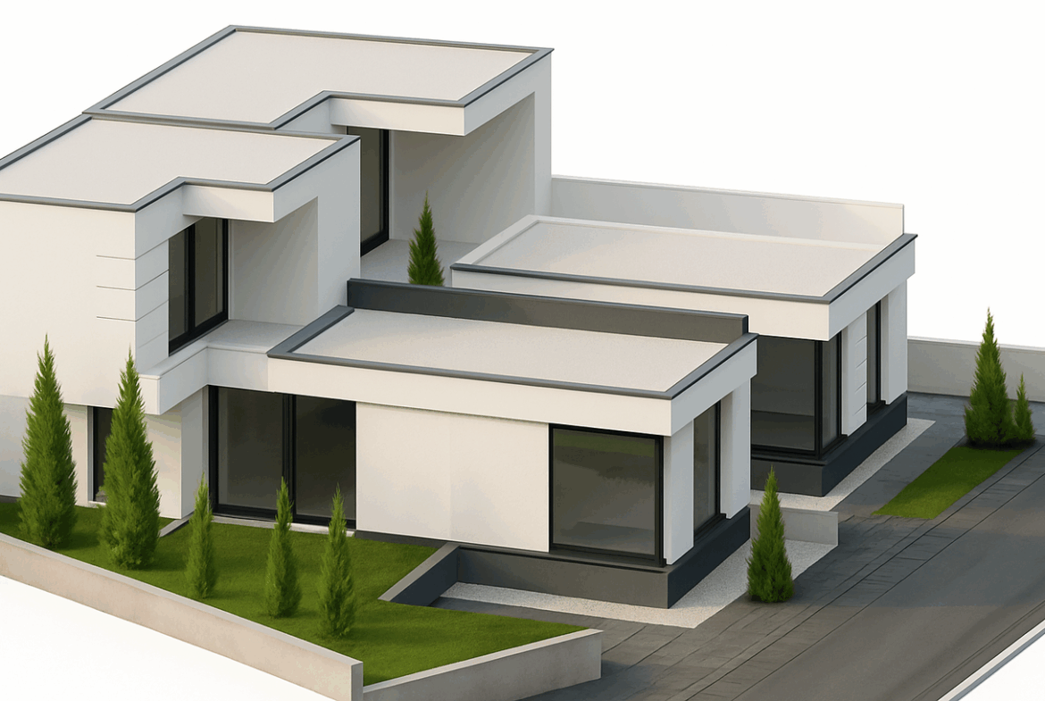 DOM – novostavba, dvojpodlažná, Kaluža – Kamenec